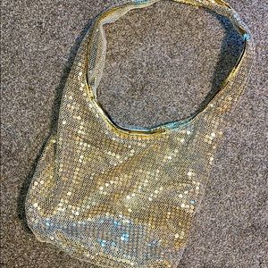 NWOT sequin satchel bag❣️